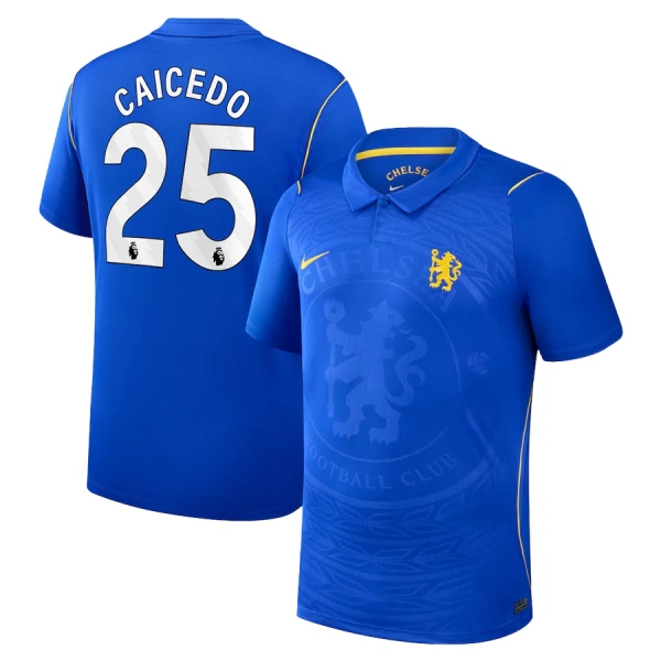 Maglia Chelsea Moisés Caicedo 25 Gara Home 2026/27 Maglia Chelsea Moisés Caicedo 25 Gara Home 2026/27