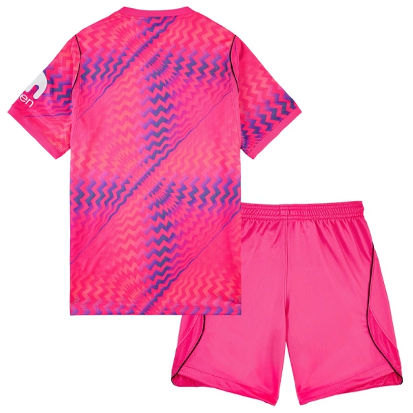 Maglia Portiere Tottenham Hotspur Bambino Gara Home 2026/27 Rosa