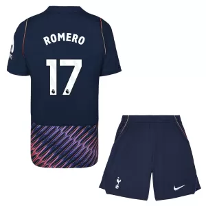 Maglia Tottenham Hotspur Cristian Romero 17 Bambino Gara Away 2026/27