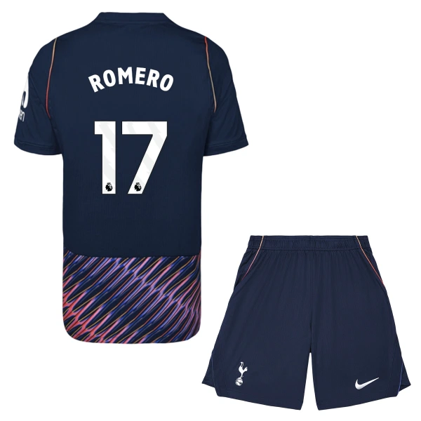 Maglia Tottenham Hotspur Cristian Romero 17 Bambino Gara Away 2026/27 Maglia Tottenham Hotspur Cristian Romero 17 Bambino Gara Away 2026/27
