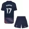 Maglia Tottenham Hotspur Cristian Romero 17 Bambino Gara Away 2026/27