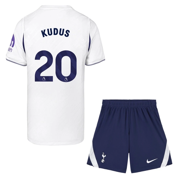 Maglia Tottenham Hotspur Kudus 20 Bambino Gara Home 2026/27 Maglia Tottenham Hotspur Kudus 20 Bambino Gara Home 2026/27