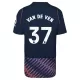 Maglia Tottenham Hotspur Van De Ven 37 Bambino Gara Away 2026/27