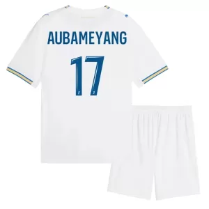 Maglia Olympique Marsiglia Aubameyang 17 Bambino Gara Home 2026/27