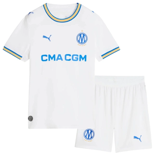 Maglia Olympique Marsiglia Aubameyang 17 Bambino Gara Home 2026/27