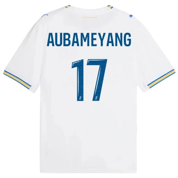 Maglia Olympique Marsiglia Aubameyang 17 Gara Home 2026/27 Maglia Olympique Marsiglia Aubameyang 17 Gara Home 2026/27