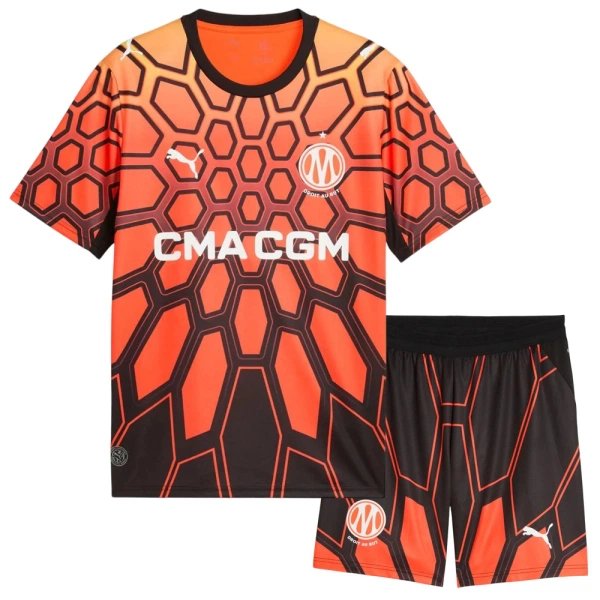 Maglia Olympique Marsiglia Bambino Gara Home 2026/27 Arancia Maglia Olympique Marsiglia Bambino Gara Home 2026/27 Arancia