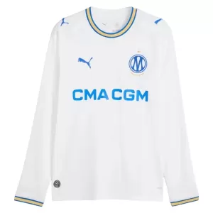 Maglia Olympique Marsiglia Gara Home 2026/27 Maniche Lunghe