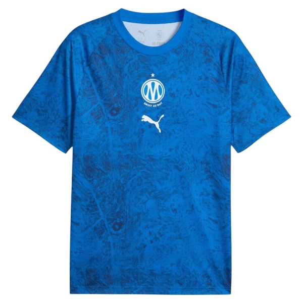 Maglia Olympique Marsiglia Pre-Match 2026/27 Blu Maglia Olympique Marsiglia Pre-Match 2026/27 Blu