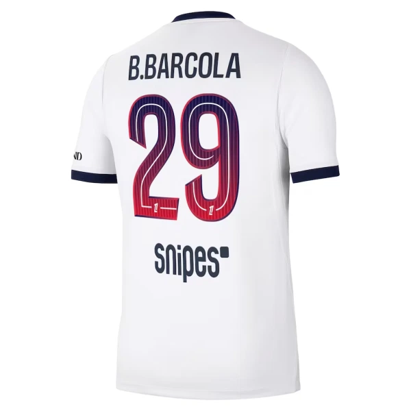 Maglia Paris Saint-Germain Bradley Barcola 29 Gara Away 2026/27