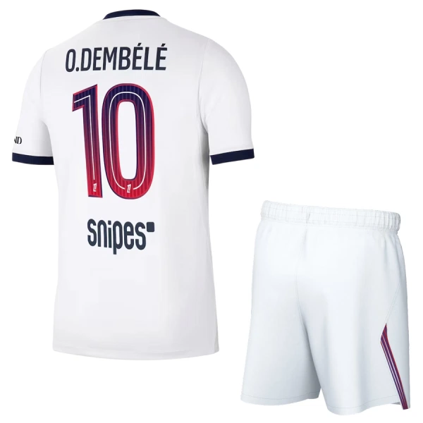 Maglia Paris Saint-Germain Ousmane Dembélé 10 Bambino Gara Away 2026/27 Maglia Paris Saint-Germain Ousmane Dembélé 10 Bambino Gara Away 2026/27
