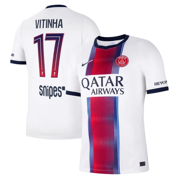 Maglia Paris Saint-Germain Vitinha 17 Gara Away 2026/27 Maglia Paris Saint-Germain Vitinha 17 Gara Away 2026/27