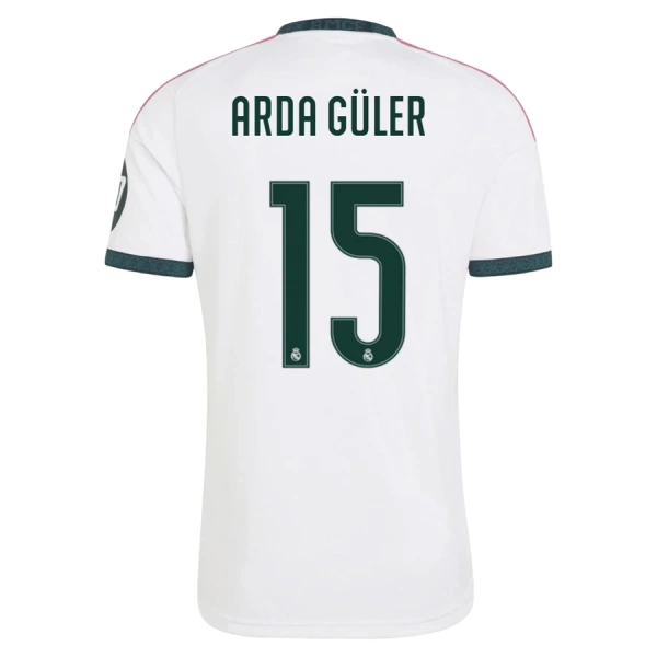 Maglia Real Madrid Arda Güler 15 Gara Home 2026/27 Maglia Real Madrid Arda Güler 15 Gara Home 2026/27