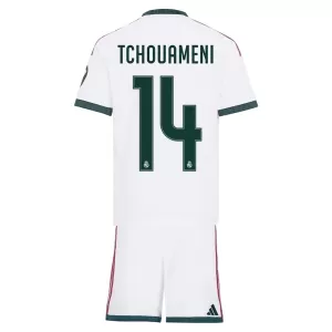 Maglia Real Madrid Aurélien Tchouaméni 14 Bambino Gara Home 2026/27