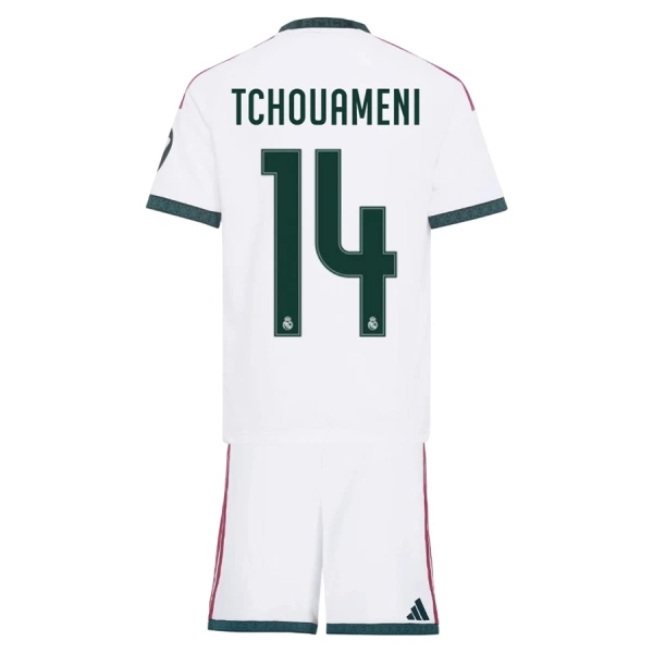 Maglia Real Madrid Aurélien Tchouaméni 14 Bambino Gara Home 2026/27