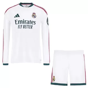 Maglia Real Madrid Bambino Gara Home 2026/27 Maniche Lunghe