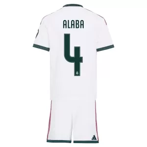 Maglia Real Madrid David Alaba 4 Bambino Gara Home 2026/27