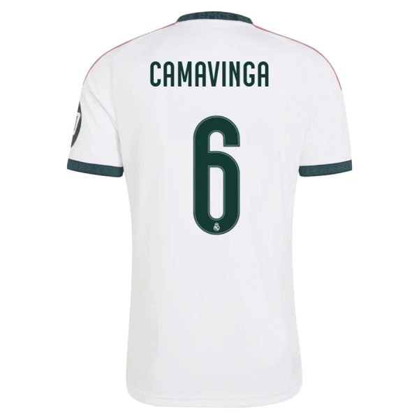 Maglia Real Madrid Eduardo Camavinga 6 Gara Home 2026/27 Maglia Real Madrid Eduardo Camavinga 6 Gara Home 2026/27