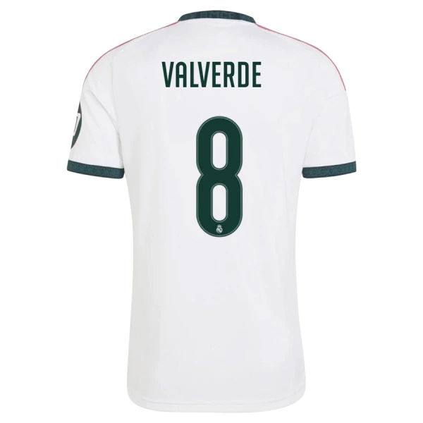 Maglia Real Madrid Federico Valverde 8 Gara Home 2026/27 Maglia Real Madrid Federico Valverde 8 Gara Home 2026/27