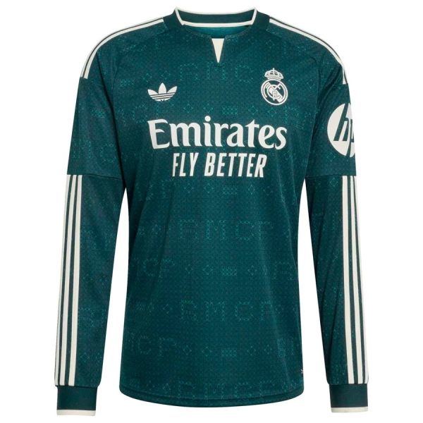Maglia Real Madrid Gara Away 2026/27 Maniche Lunghe Maglia Real Madrid Gara Away 2026/27 Maniche Lunghe
