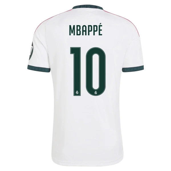 Maglia Real Madrid Kylian Mbappé 10 Gara Home 2026/27 Maglia Real Madrid Kylian Mbappé 10 Gara Home 2026/27