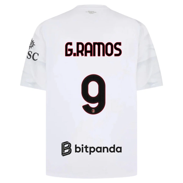 Maglia AC Milan G. Ramos 9 Gara Away 2026/27 Maglia AC Milan G. Ramos 9 Gara Away 2026/27