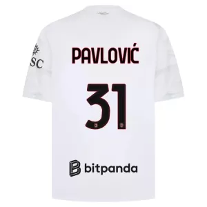 Maglia AC Milan Pavlovic 31 Gara Away 2026/27