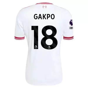 Maglia Liverpool Cody Gakpo 18 Gara Away 2026/27