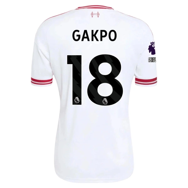 Maglia Liverpool Cody Gakpo 18 Gara Away 2026/27