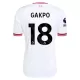 Maglia Liverpool Cody Gakpo 18 Gara Away 2026/27
