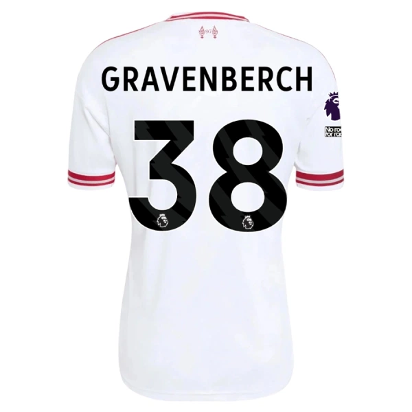 Maglia Liverpool Gravenberch 38 Gara Away 2026/27 Maglia Liverpool Gravenberch 38 Gara Away 2026/27