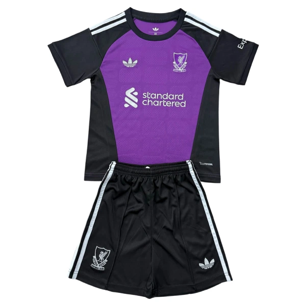 Maglia Portiere Liverpool Bambino 2026/27 Viola Maglia Portiere Liverpool Bambino 2026/27 Viola