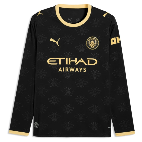 Maglia Manchester City Gara Away 2026/27 Maniche Lunghe Maglia Manchester City Gara Away 2026/27 Maniche Lunghe
