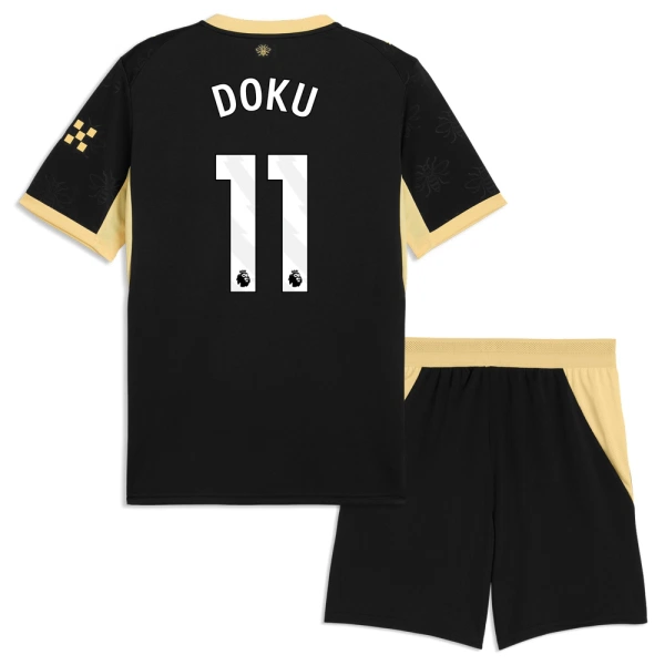 Maglia Manchester City Jérémy Doku 11 Bambino Gara Away 2026/27 Maglia Manchester City Jérémy Doku 11 Bambino Gara Away 2026/27