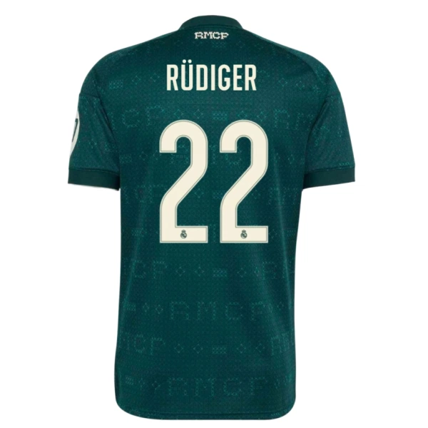 Maglia Real Madrid Antonio Rüdiger 22 Gara Away 2026/27 Maglia Real Madrid Antonio Rüdiger 22 Gara Away 2026/27