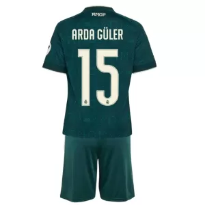 Maglia Real Madrid Arda Güler 15 Bambino Gara Away 2026/27