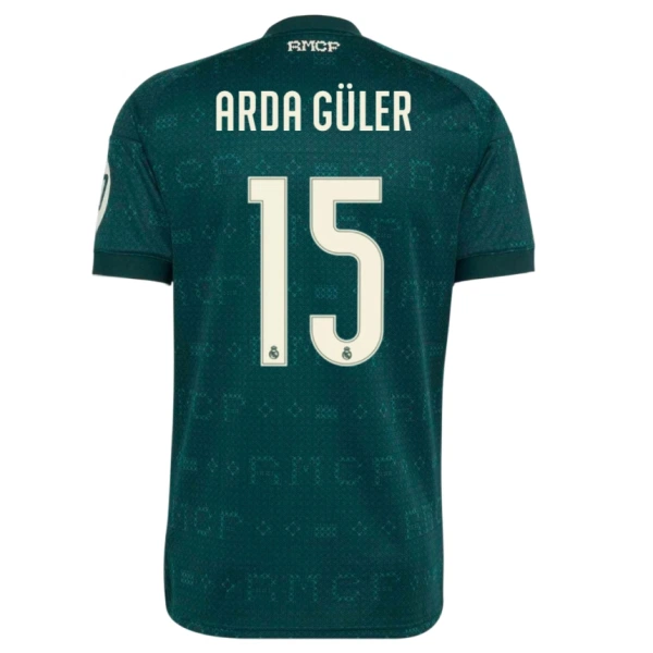 Maglia Real Madrid Arda Güler 15 Gara Away 2026/27