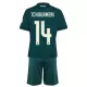 Maglia Real Madrid Aurélien Tchouaméni 14 Bambino Gara Away 2026/27