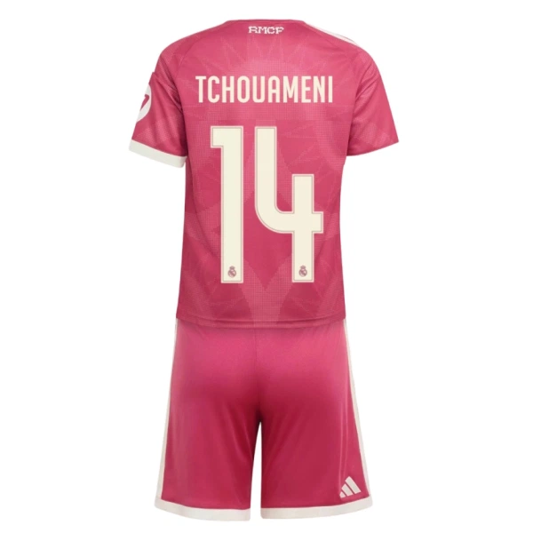 Maglia Real Madrid Aurélien Tchouaméni 14 Bambino Gara Third 2026/27 Maglia Real Madrid Aurélien Tchouaméni 14 Bambino Gara Third 2026/27