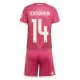 Maglia Real Madrid Aurélien Tchouaméni 14 Bambino Gara Third 2026/27 Maglia Real Madrid Aurélien Tchouaméni 14 Bambino Gara Third 2026/27