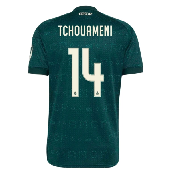 Maglia Real Madrid Aurélien Tchouaméni 14 Gara Away 2026/27 Maglia Real Madrid Aurélien Tchouaméni 14 Gara Away 2026/27