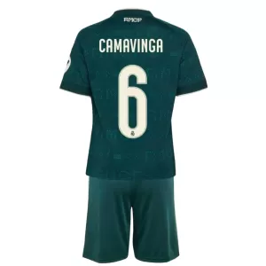 Maglia Real Madrid Eduardo Camavinga 6 Bambino Gara Away 2026/27