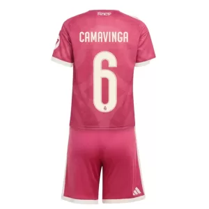 Maglia Real Madrid Eduardo Camavinga 6 Bambino Gara Third 2026/27