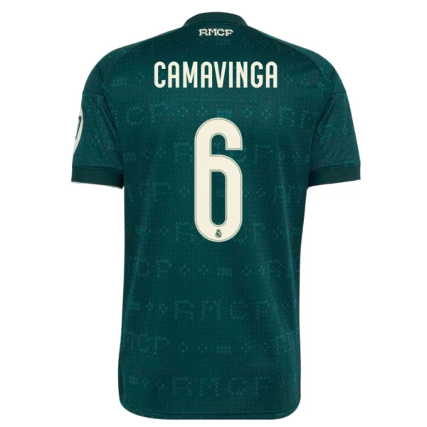 Maglia Real Madrid Eduardo Camavinga 6 Gara Away 2026/27 Maglia Real Madrid Eduardo Camavinga 6 Gara Away 2026/27