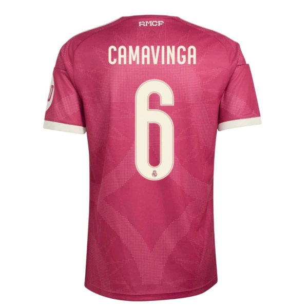 Maglia Real Madrid Eduardo Camavinga 6 Gara Third 2026/27
