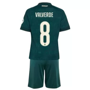 Maglia Real Madrid Federico Valverde 8 Bambino Gara Away 2026/27