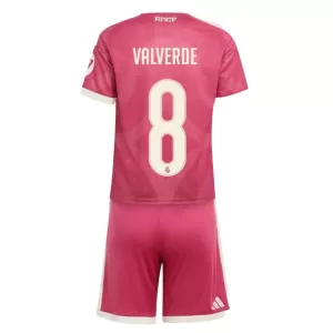 Maglia Real Madrid Federico Valverde 8 Bambino Gara Third 2026/27