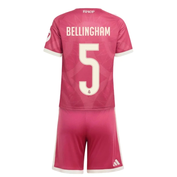 Maglia Real Madrid Jude Bellingham 5 Bambino Gara Third 2026/27