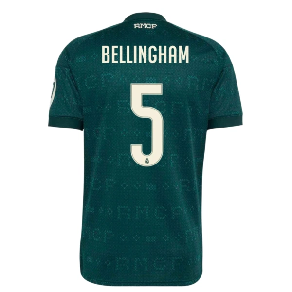Maglia Real Madrid Jude Bellingham 5 Gara Away 2026/27 Maglia Real Madrid Jude Bellingham 5 Gara Away 2026/27