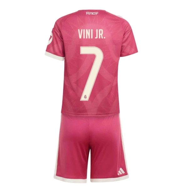Maglia Real Madrid Vinicius Junior 7 Bambino Gara Third 2026/27 Maglia Real Madrid Vinicius Junior 7 Bambino Gara Third 2026/27